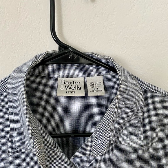 Vintage Cropped Button Down with Tie - Picture 4 of 6